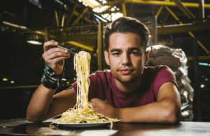 joe hurd, spaghetti bbc saturday kitchen lamb chops with stracchino