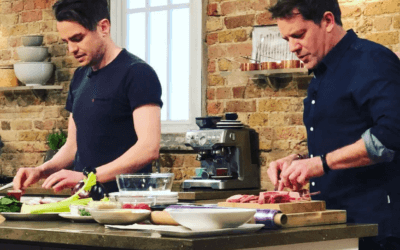 Saturday Kitchen… Caponata and Vegan Lamb!